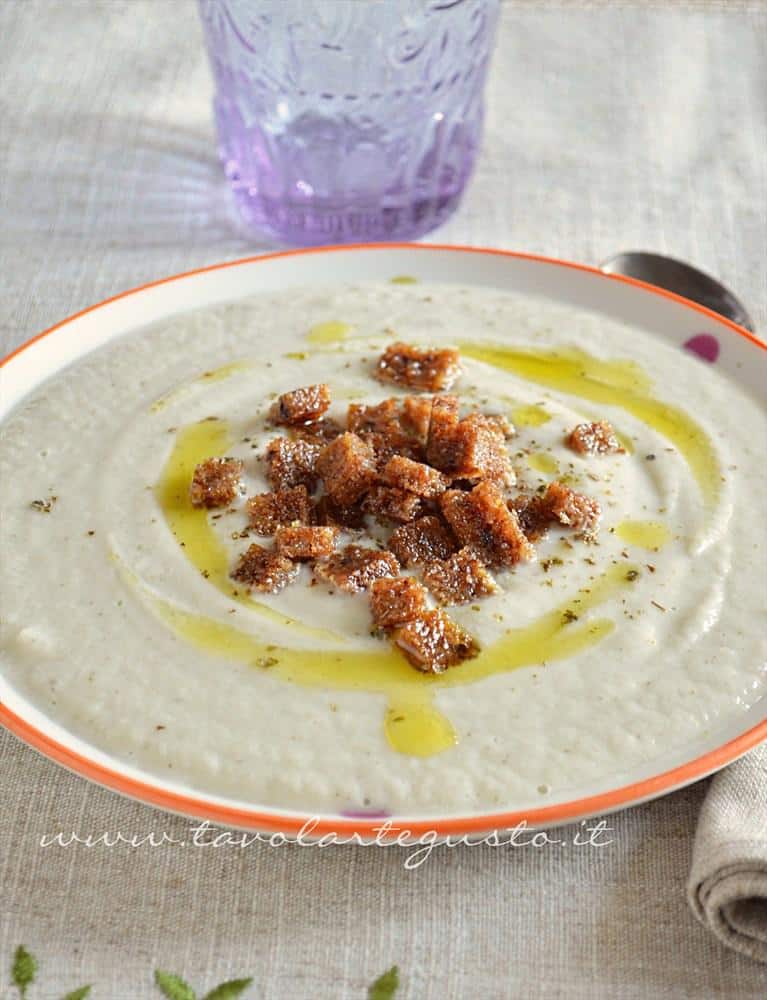 Vellutata di cavolfiore - Ricetta Vellutata di cavolfiore - Ricetta