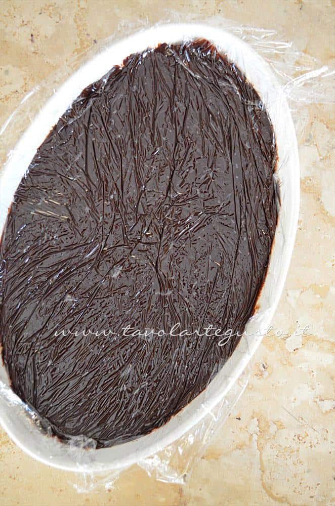 Trasferire il Sanguinaccio in una terrina e coprirlo con una pellicola a contatto - Ricetta Sanguinaccio Trasferire il Sanguinaccio in una terrina e coprirlo con una pellicola a contatto - Ricetta Sanguinaccio