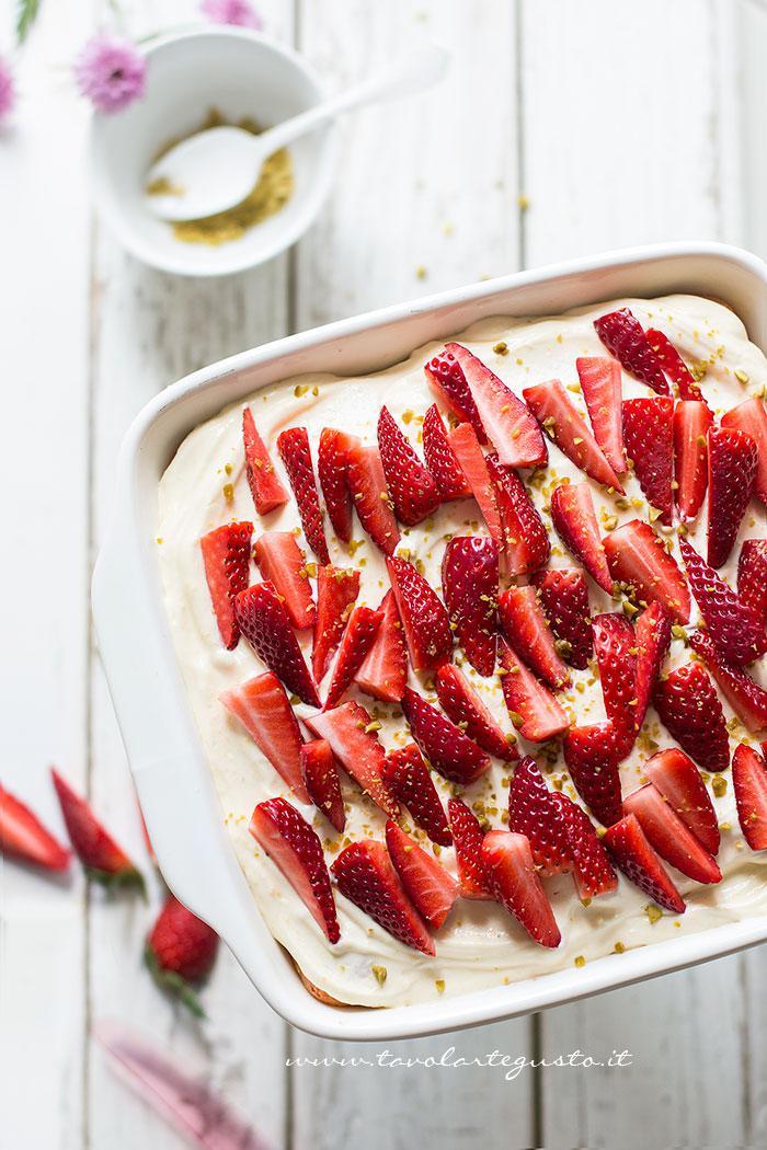 Tiramisù alle Fragole - Ricetta Tiramisù alle Fragole1