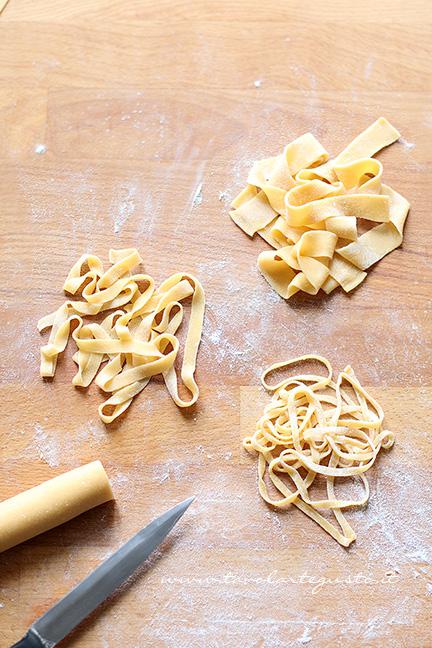 Come fare le tagliatelleall'uovo3 -  Ricetta pasta fresca fatta in casa