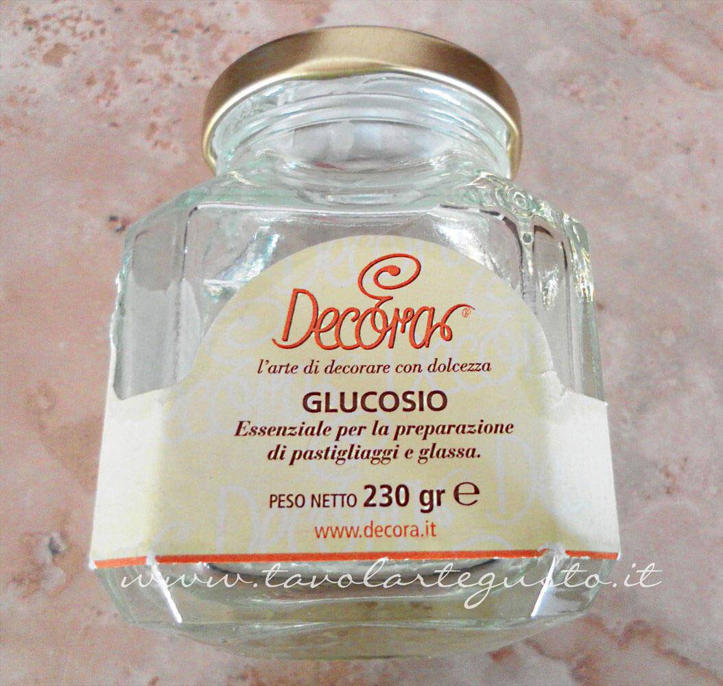 Barattolo di Glucosio - Ricetta Pasta di Zucchero - Glassa Fondente