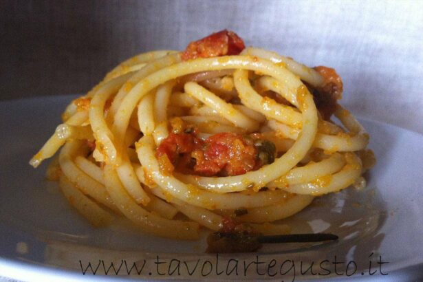 bucatini al sugo di coniglio - Ricetta di Tavolartegusto