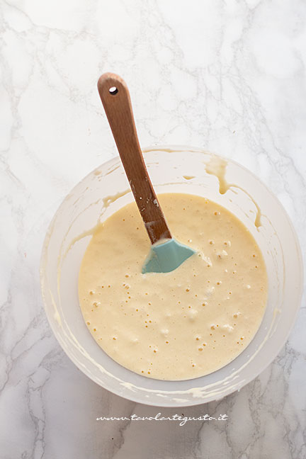 Impasto pancake salati