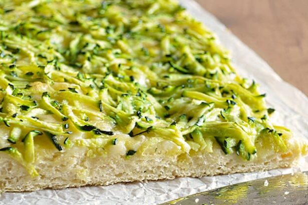 Pizza con le zucchine