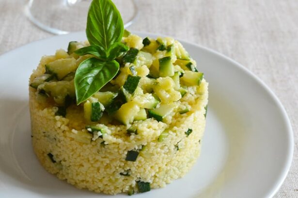 Cous cous con zucchine