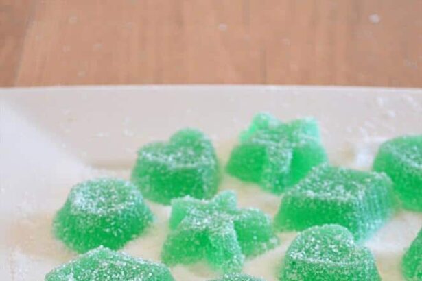 Caramelle gelatine alla menta - Caramelle gommose- Gelee - Ricetta