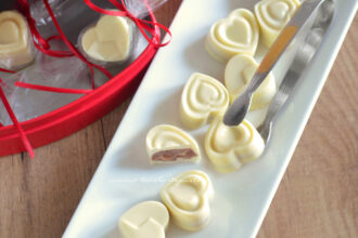 Cioccolatini ripieni - Cioccolatini fatti in casa - Ricetta cioccolatini-