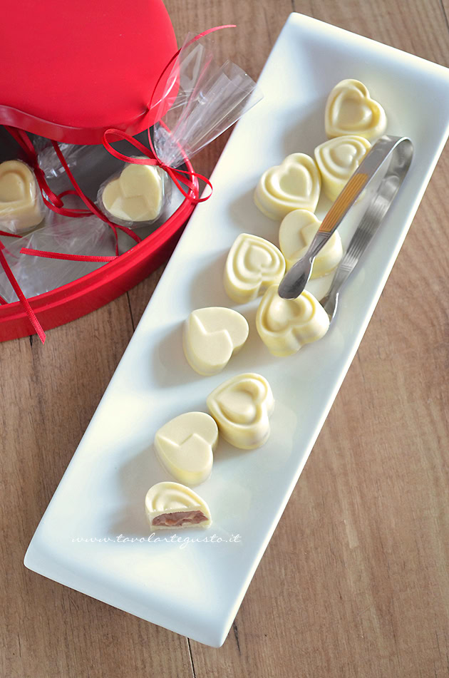 cioccolatini ripieni fatti in casa ricetta