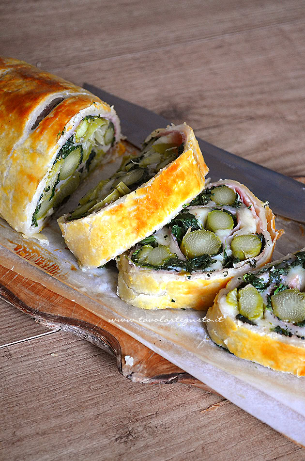 strudel con verdure