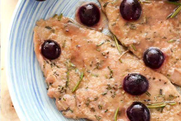 scaloppine all'uva