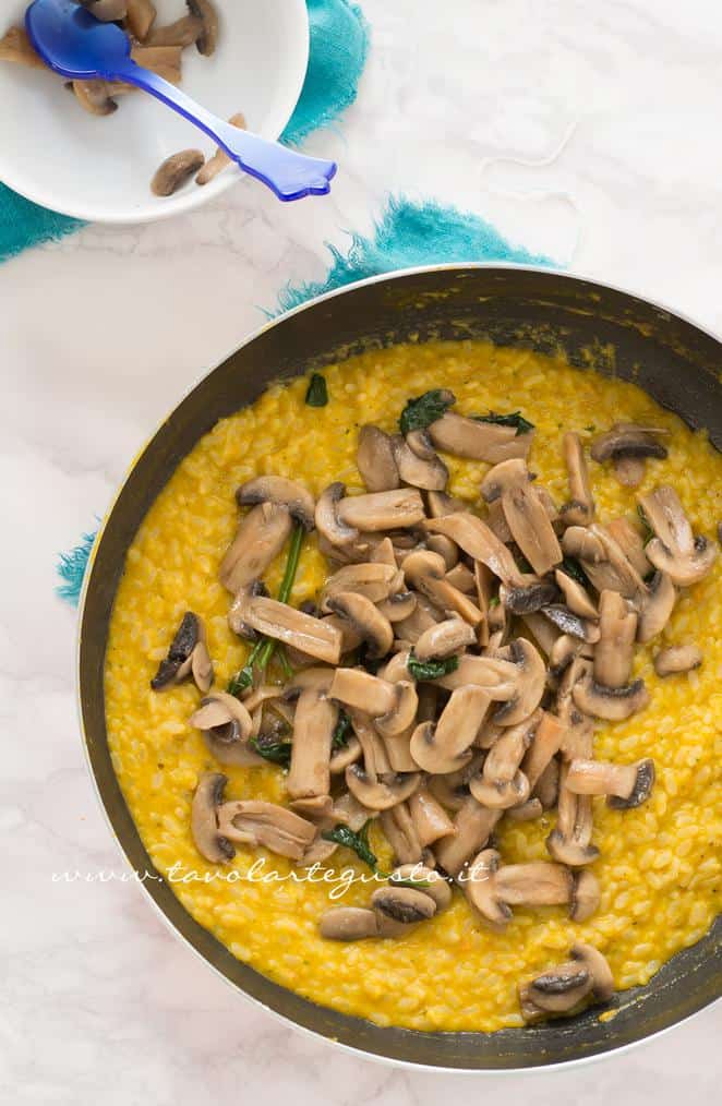 Risotto zucca e Risotto zucca e