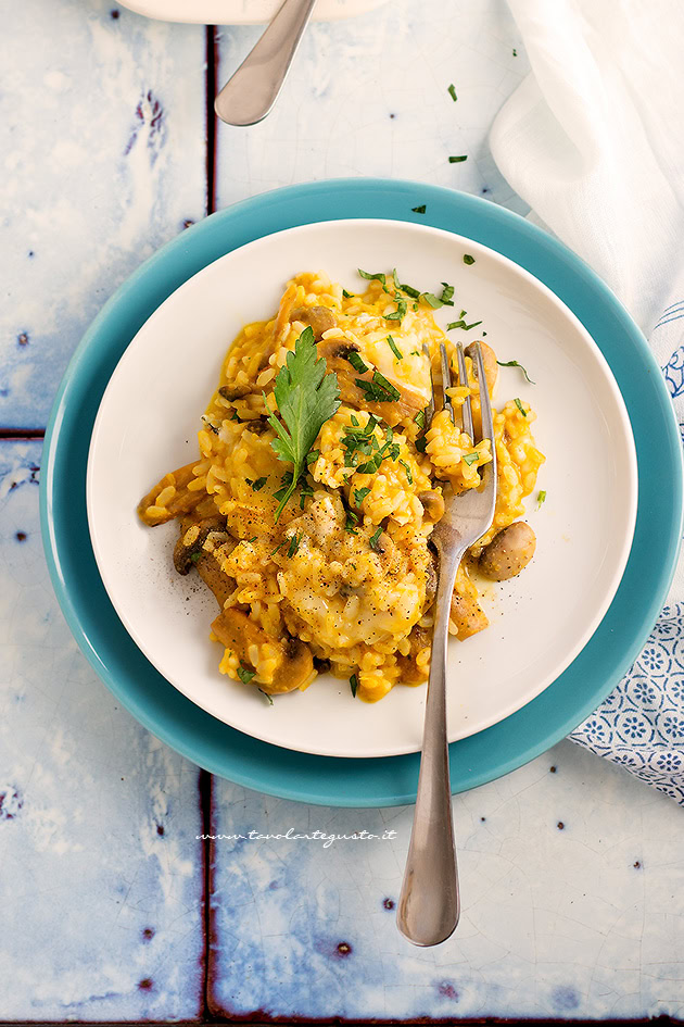 Ricetta Risotto zucca e gorgonzola