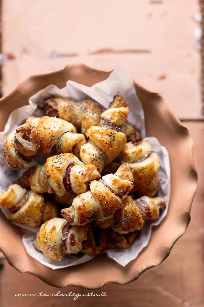 Croissant Salati Cornetti Salati La Ricetta Veloce E Facilissima Mille Gusti