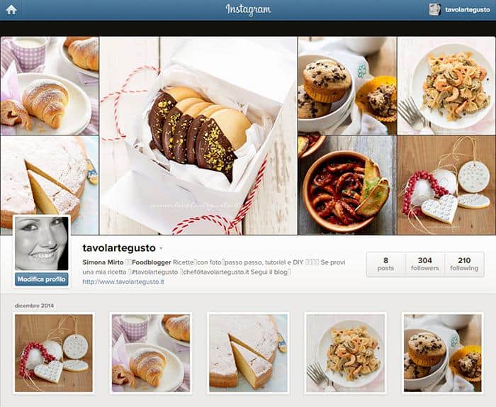 Tavolartegusto è su Instagram - Ricetta di Tavolartegusto