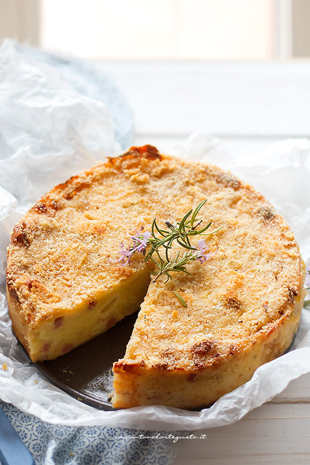 interno morbido del gateau di patate napoletano - Ricetta Gateau di patate