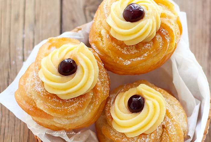 Zeppole di San Giuseppe fritte - Ricetta Zeppole di San Giuseppe fritte-