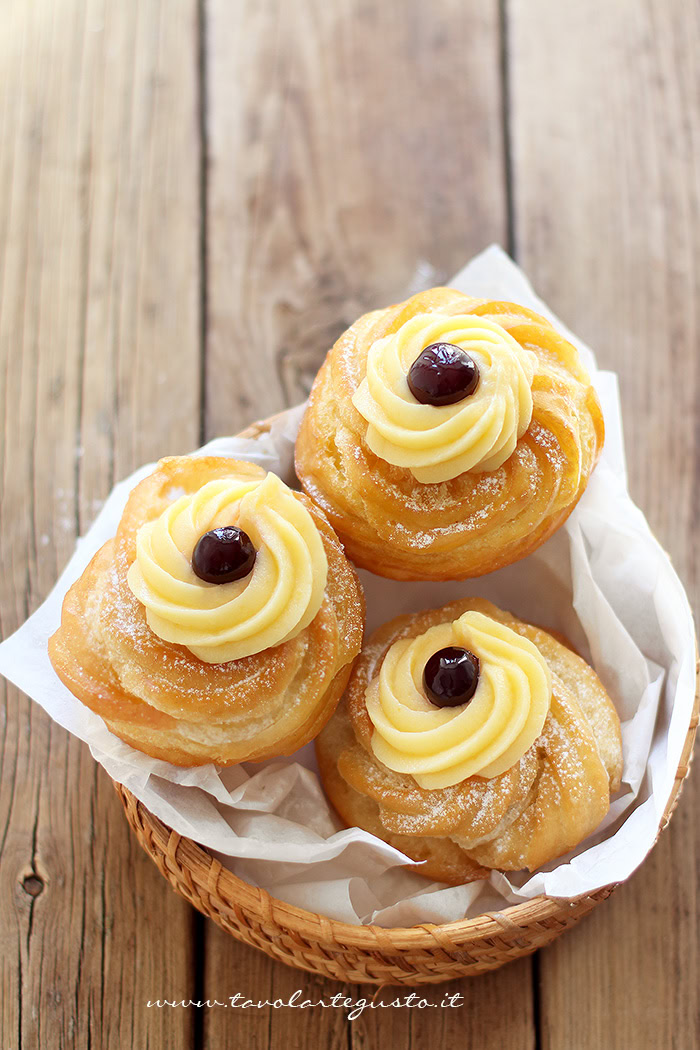 Zeppole di San Giuseppe fritte - Ricetta Zeppole di San Giuseppe fritte