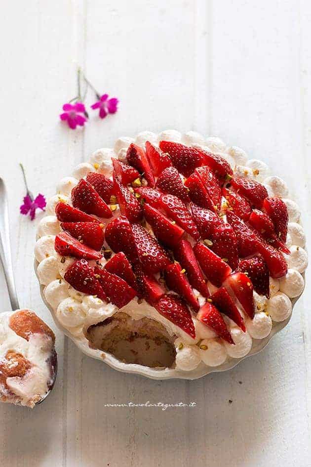 Tiramisù alle fragole - Ricetta Tiramisù alle fragole