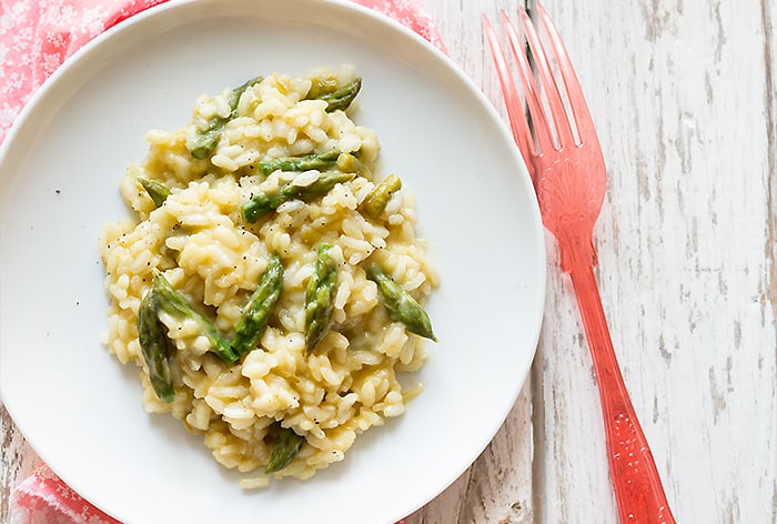 Risotto agli asparagi - Ricetta risotto con asparagi