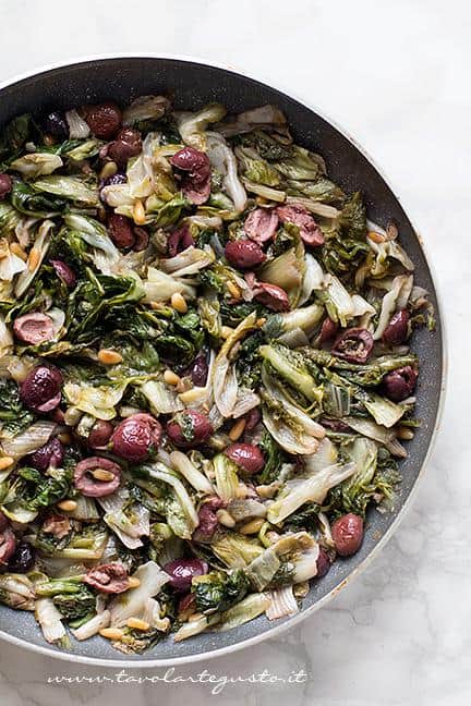 Ripieno perfetto per la Pizza di Scarola 3 - Ricetta Pizza di Scarola