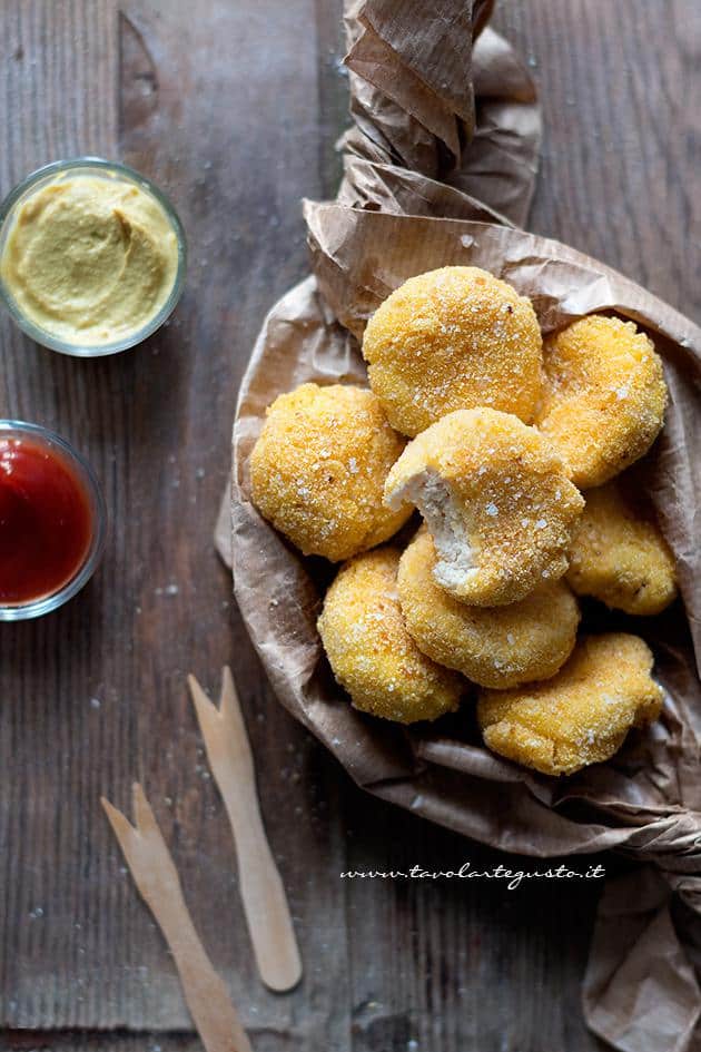 Crocchette di pollo (Nuggets di pollo) Ricetta Crocchette di pollo