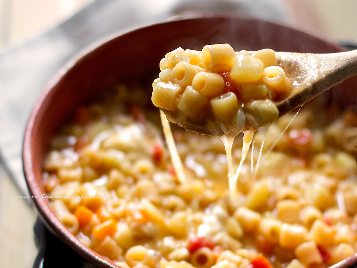 Pasta e Patate la Ricetta napoletana - Ricetta Pasta e patate
