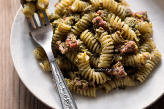 pasta broccoli e salsiccia