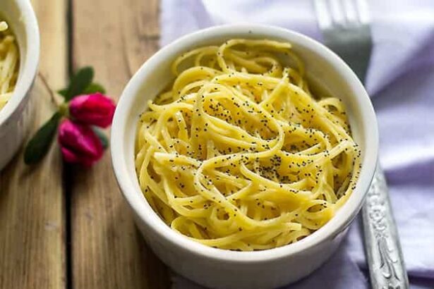 Spaghetti al limone