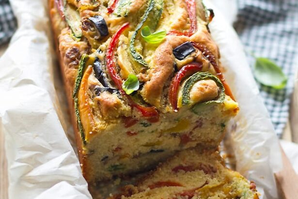 Plumcake salato alle verdure - Ricetta Plumcake di verdure soffice-