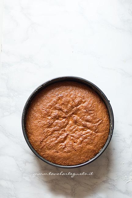 Torta alle Ciliegie appena sfornata -Ricetta Torta soffice alle Ciliegie