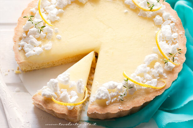crostata al limone