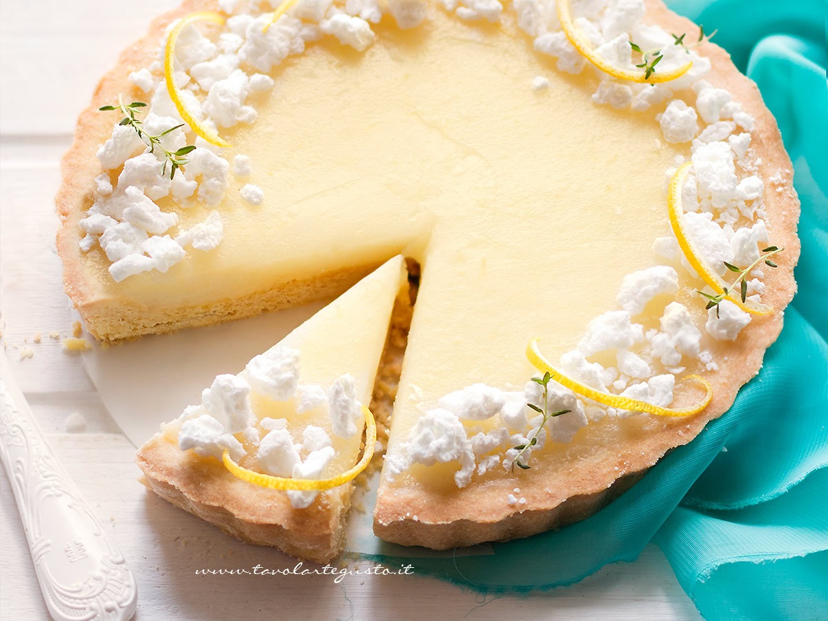 crostata al limone
