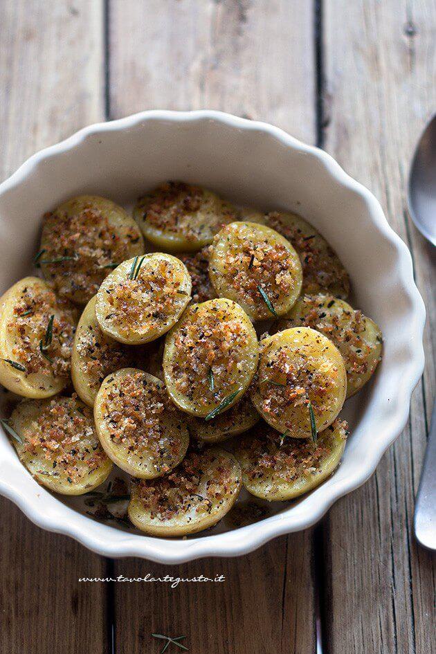 Patate gratinate al forno - Ricetta Patate gratinate