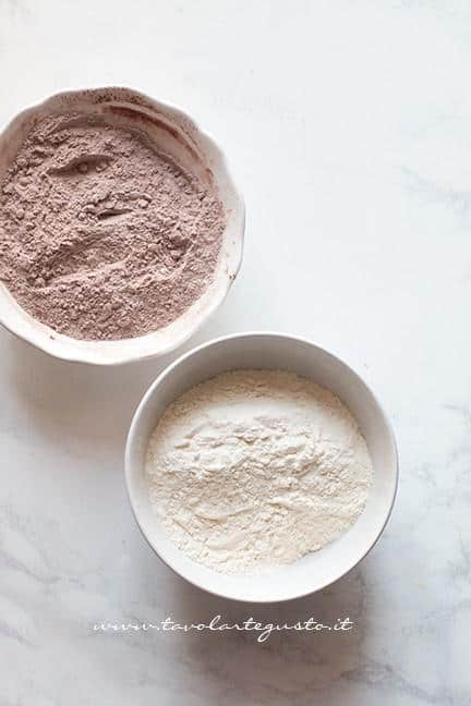 Cacao e farina - Biscotti vaniglia e cacao