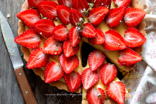 Crostata di fragole