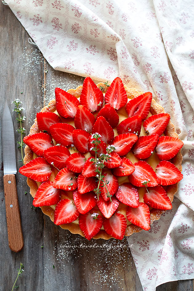 Crostata di fragole