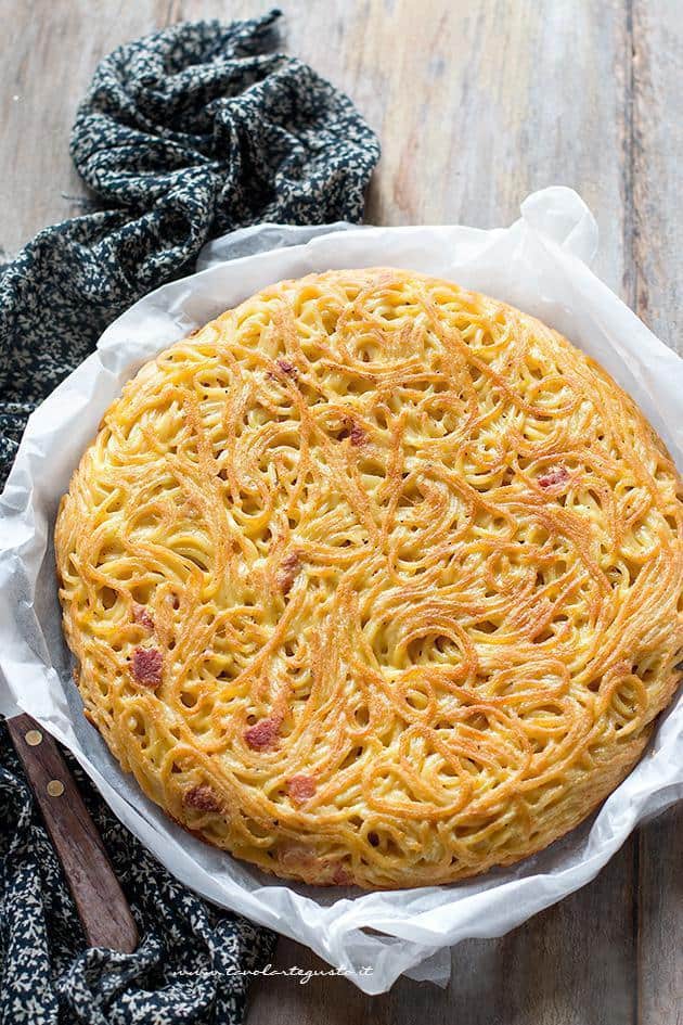 Frittata di Spaghetti (Frittata di Pasta) : la Ricetta originale napoletana