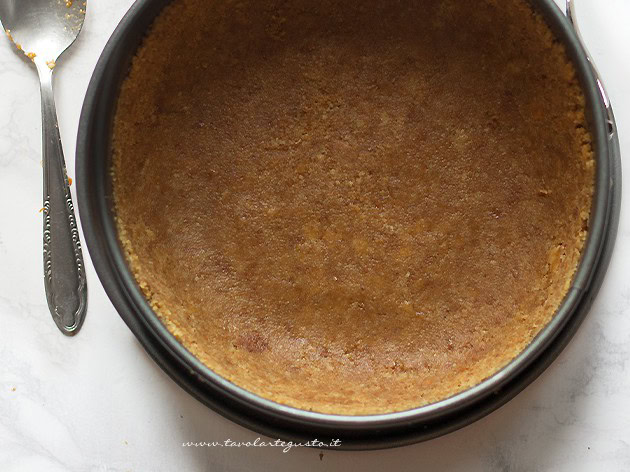 Base biscotto per Cheesecake senza cottura e torte fredde - ricetta passo passo