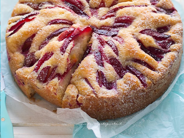 Torta di prugne - Ricetta di Tavolartegusto