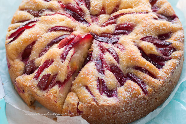 torta alle prugne