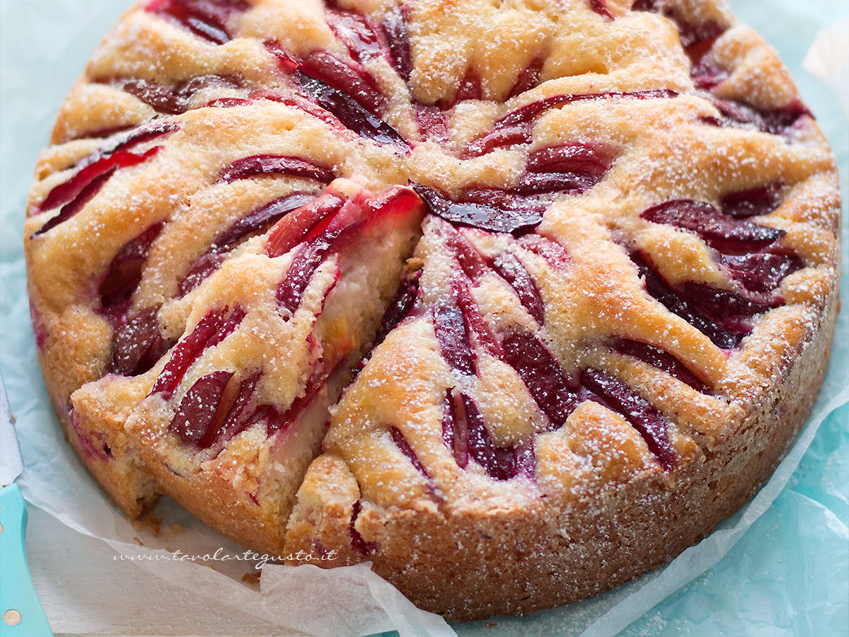 torta alle prugne