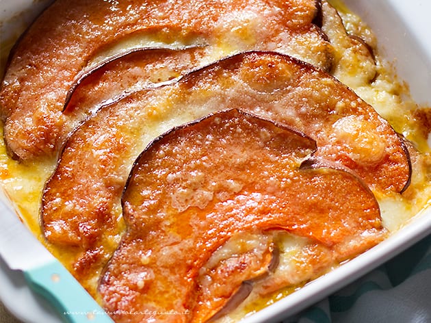 Parmigiana di zucca - Ricetta Parmigiana di zucca- - Ricetta di Tavolartegusto