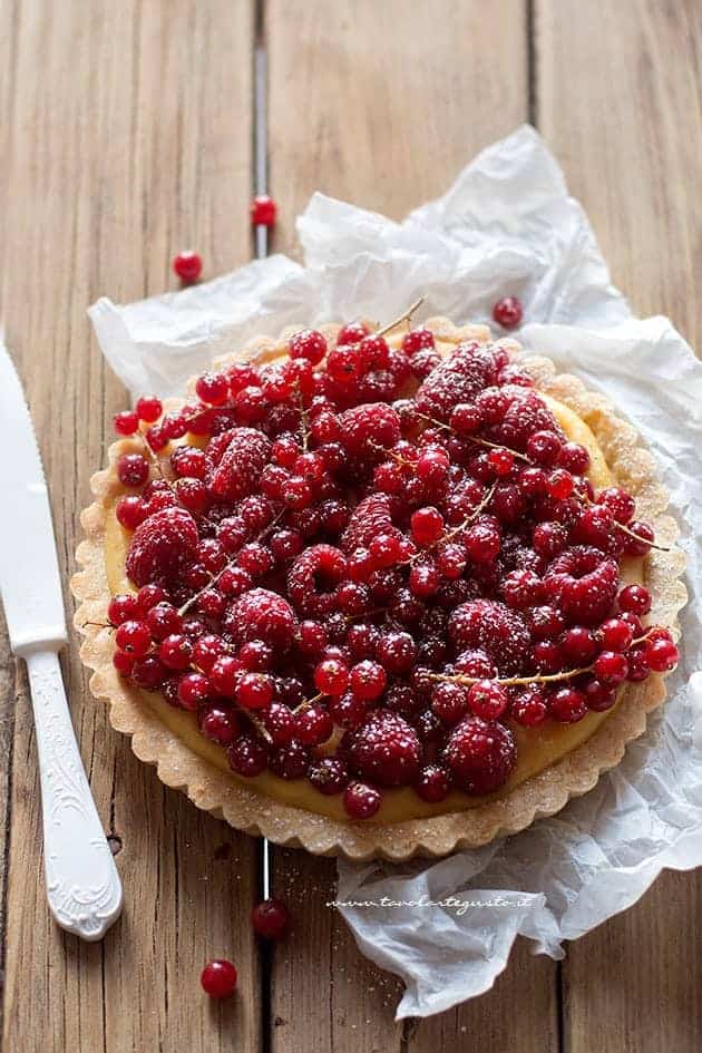 Crostata ai frutti di bosco - Ricetta Crostata ai frutti di bosco