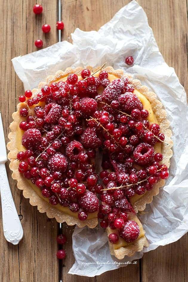 Crostata ai frutti di bosco - Ricetta Crostata ai frutti di bosco