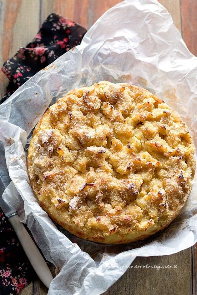 Sformare la Sbriciolata di patate -Ricetta Sbriciolata di patate
