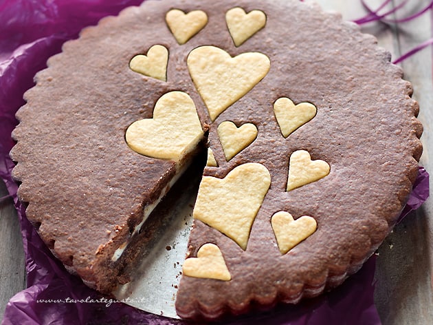 Crostata ricotta e nutella