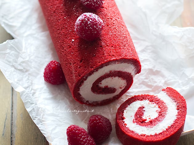 Rotolo red velvet - Ricetta Rotolo red velvet