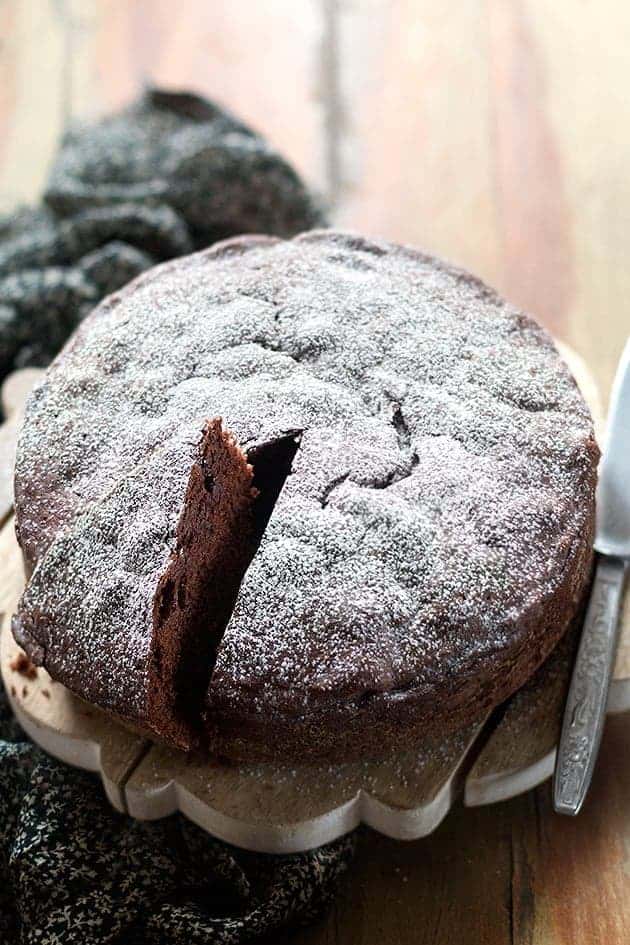 Torta paradiso al cioccolato (al cacao, soffice) - Ricetta Torta paradiso al cioccolato - Torta al cioccolato perfetta