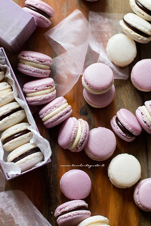 Macarons fatti in casa - tutti i trucchi - Ricetta Macarons