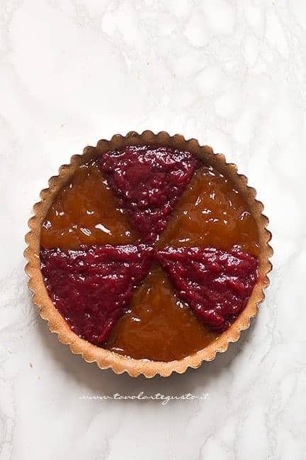 farcire la crostata con la marmellata - Ricetta Crostata integrale